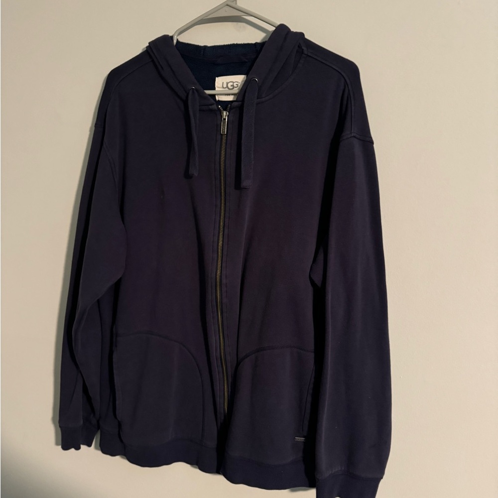 Men’s UGG zip sweatshirt Navy Blue